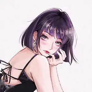 女生动漫头像 双马尾粉色系少女